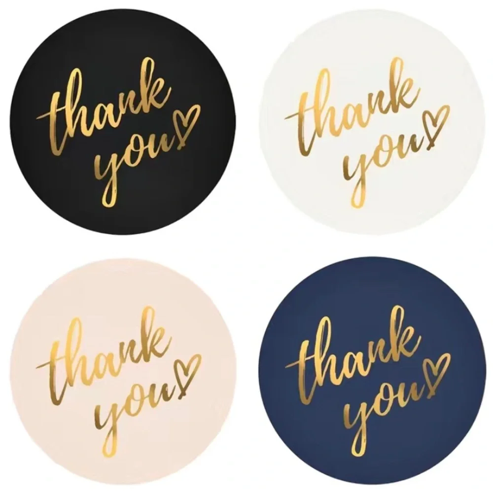 1 roll 500 pc thank you‎ stickers